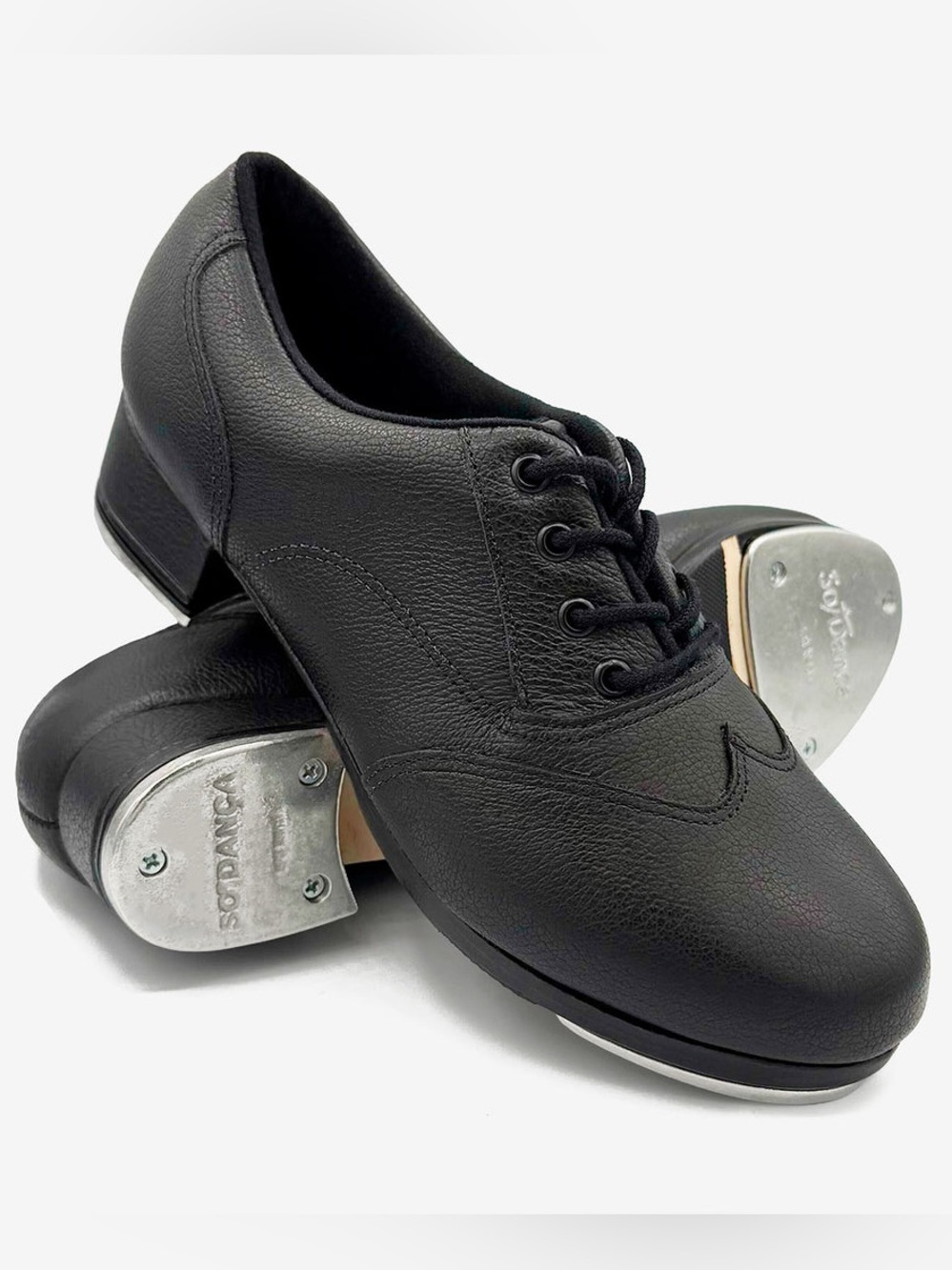 So Danca Zenith - TA200 Phoenix Leather Oxford Tap Shoe In Black